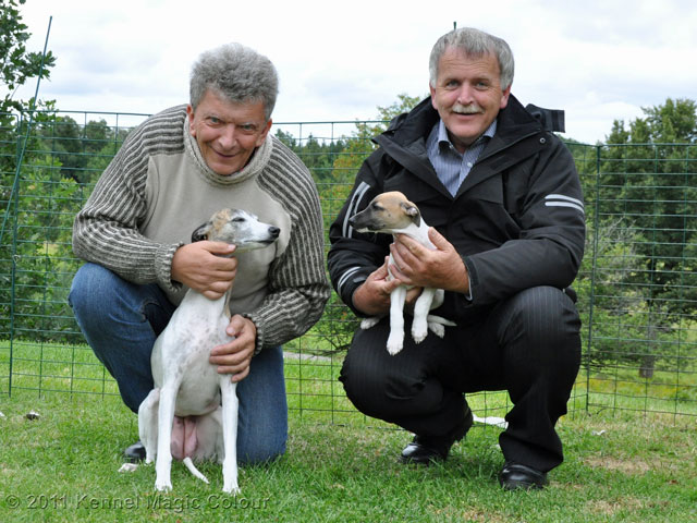 Joy flyttar med mamma Bianca (och husse Allan och Ole) till Danmark