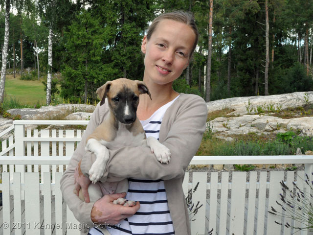 Bailey flyttar med Linda till Grödinge (Stockholm)