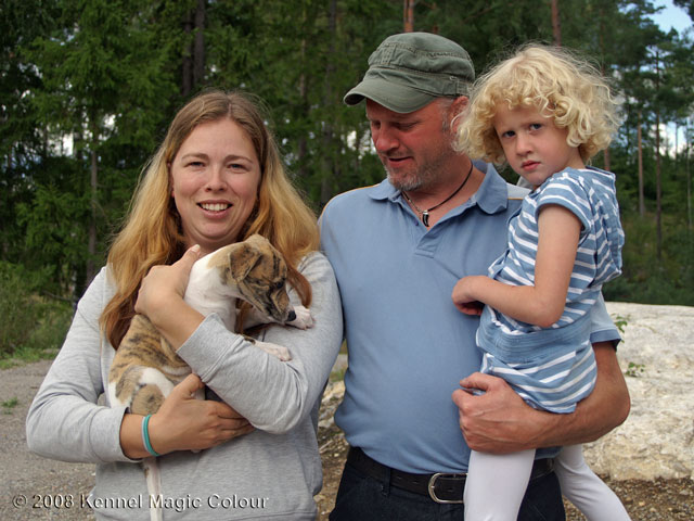 Spike åker med familjen Eriksson till Ludvika