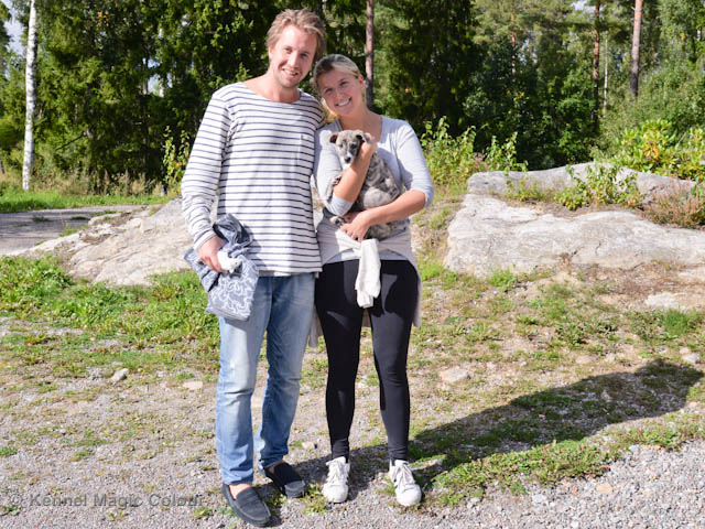 Enzo med familj